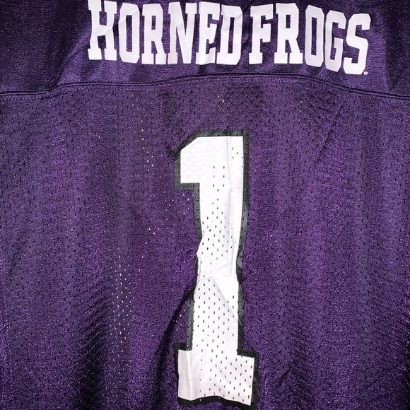 🐸🏈🏟️ TCU Horned Frogs College Football Jersey 🏟️🏈🐸 - Picture 10 of 10